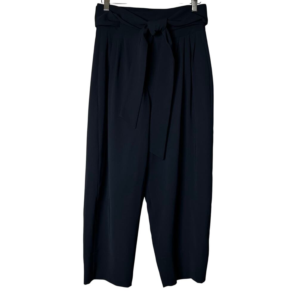 Jarbo Wrap Pants NWT Size 0 Black Cropped Basic Minimal Boho‎